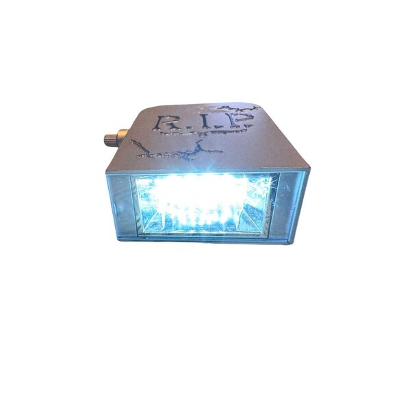 Halloween Tombstone R.I.P. MINI Strobe Portable LED Light By Gemmy Industries Co - Picture 8 of 9